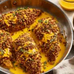 "Maple Pecan Crusted Chicken Recipe