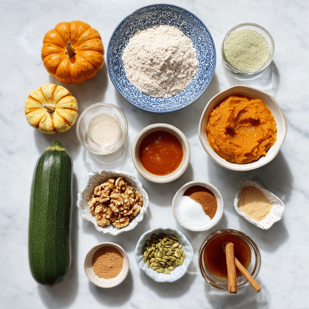 Pumpkin Zucchini Bread Recipe