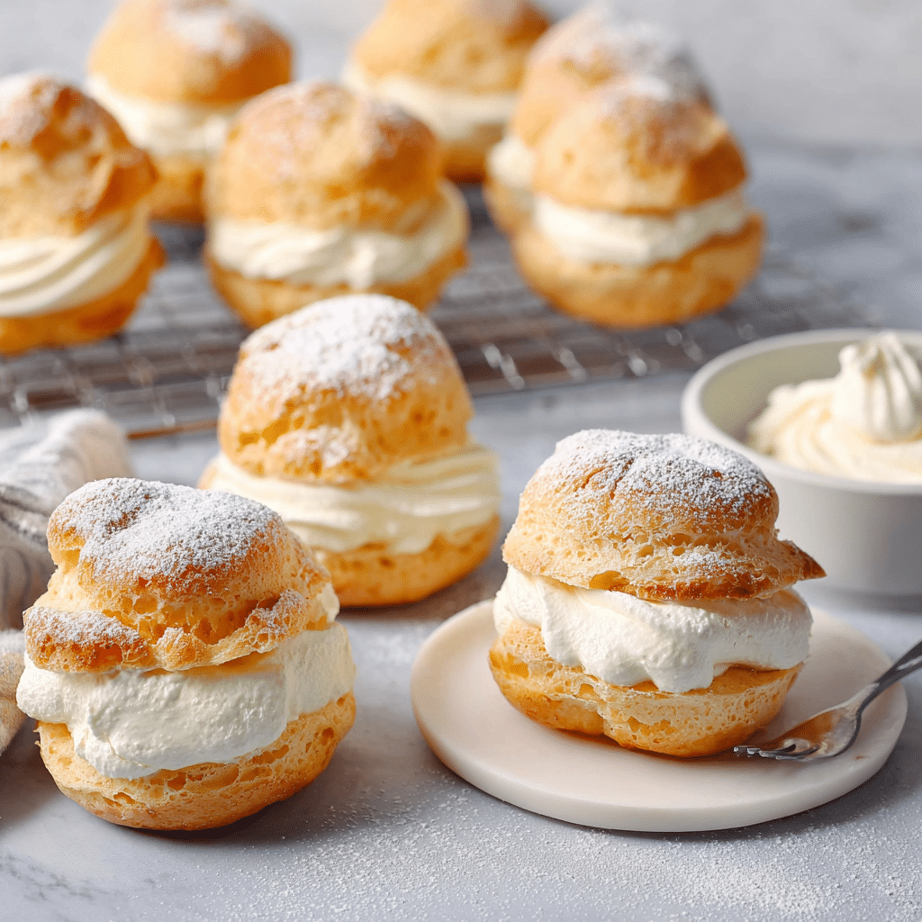 Cream Puffs – Recipe