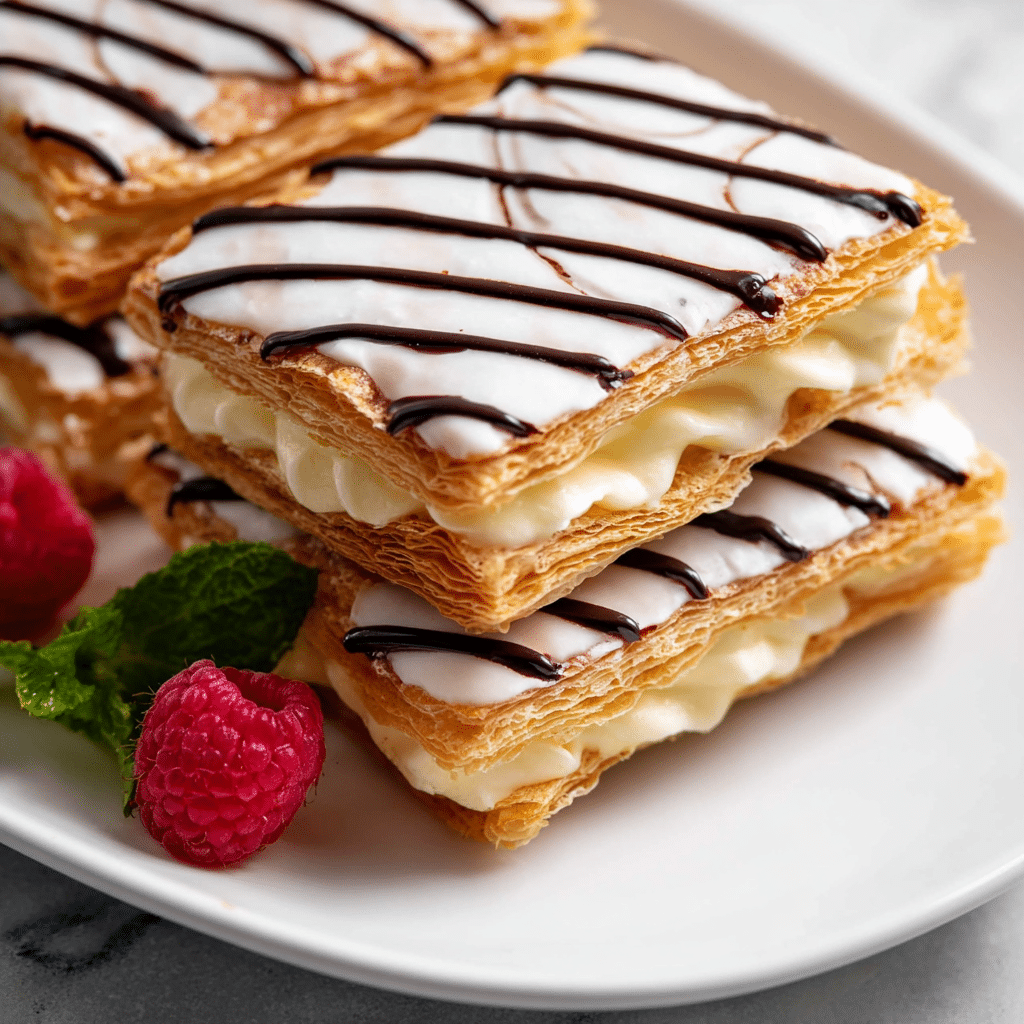 Napoleon Cake (Mille-Feuille) Recipe