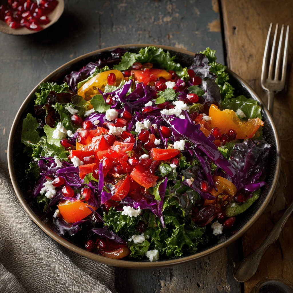 Winter Chopped Salad Recipe - Recipe Image