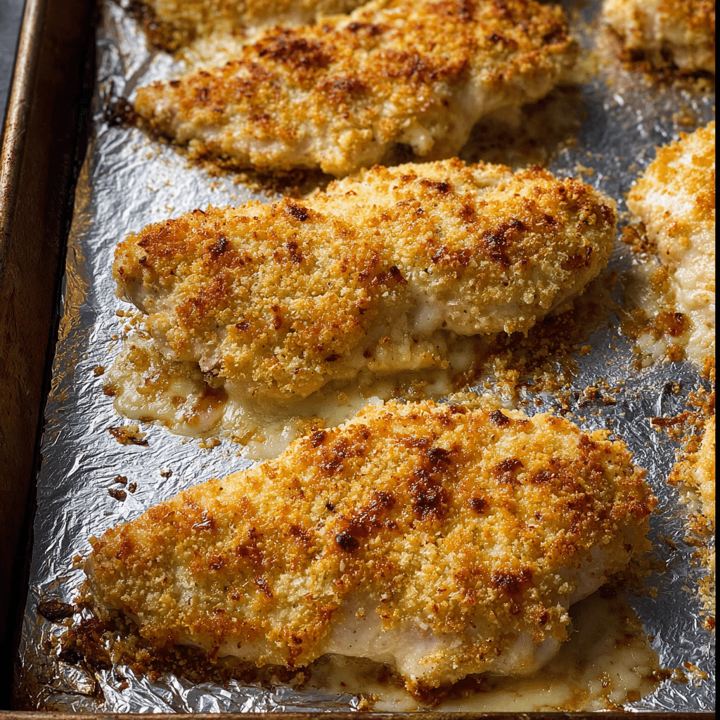 Mayo Chicken Delight: Simple & Creamy Parmesan Recipe - Recipe Image