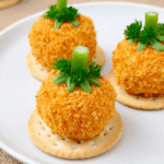 Mini Pumpkin Cheese Ball Bites Recipe