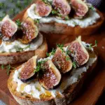 "Caramelized Fig and Ricotta Toast Recipe