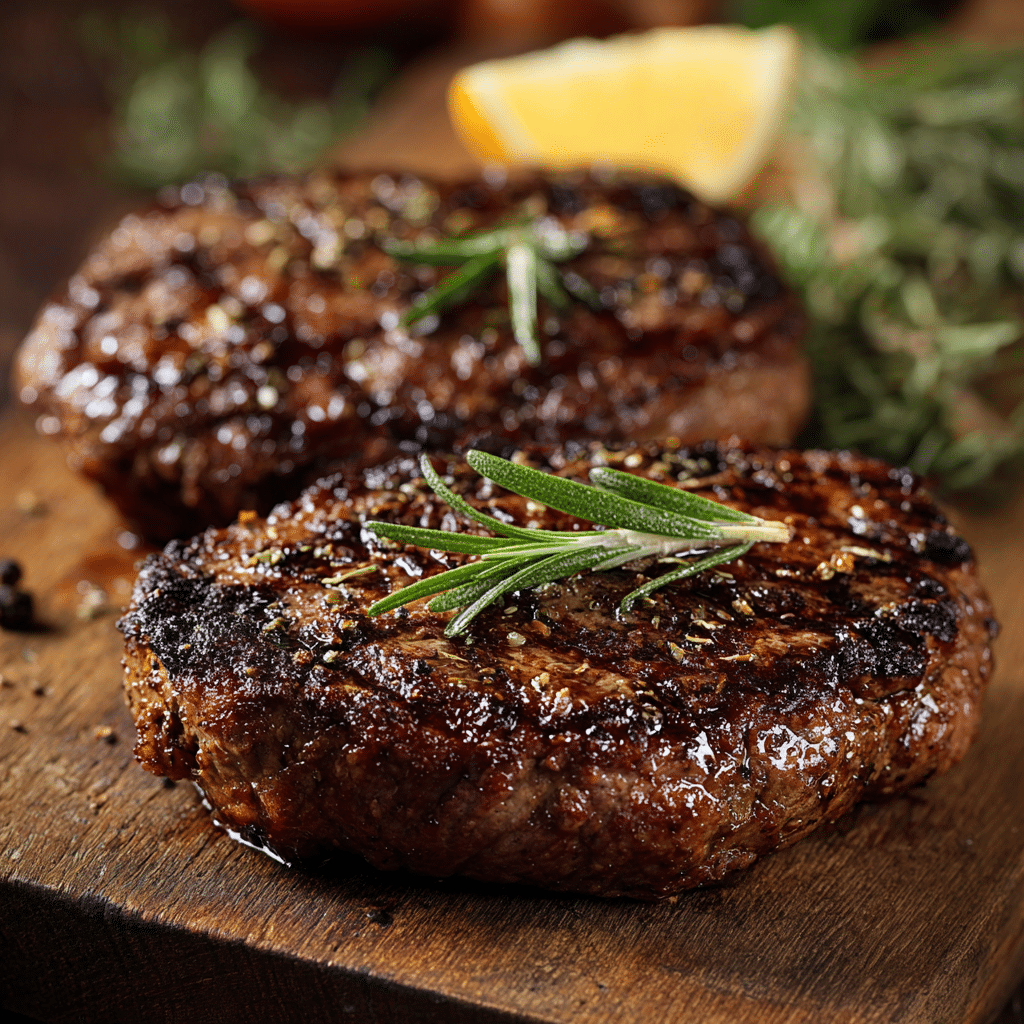 Hamburger Steak with Onion Gravy Recipe - Recipe Image
