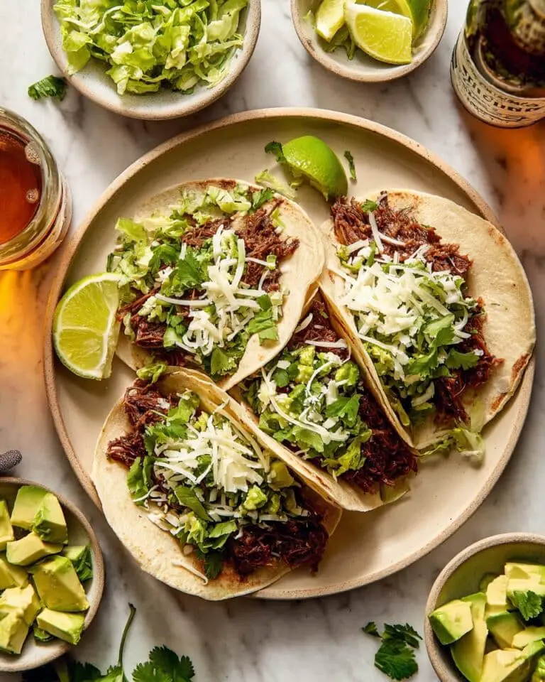 Slow Cooker Pulled Beef Tacos Recipe
