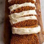 Pumpkin Bread with Cream Cheese Swirl Recipe