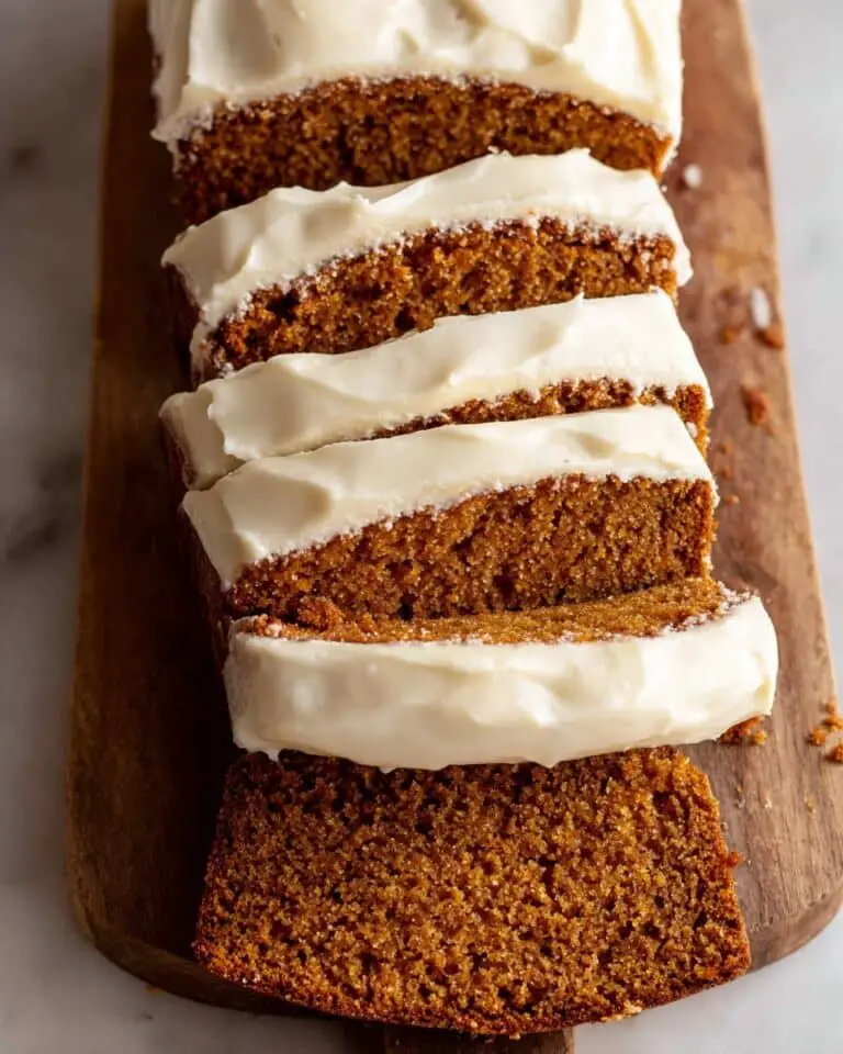 Pumpkin Bread with Cream Cheese Swirl Recipe