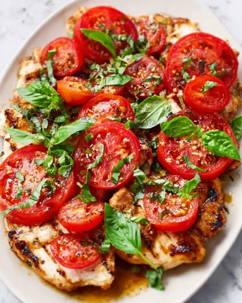 Caprese Chicken with Balsamic Glaze Recipe