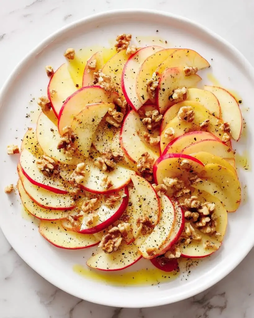 Apple and Walnut Salad with Honey Dressing Recipe
