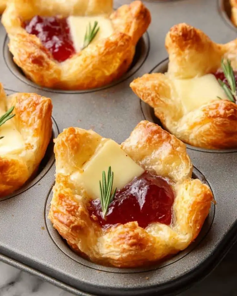 Cranberry Brie Bites Recipe