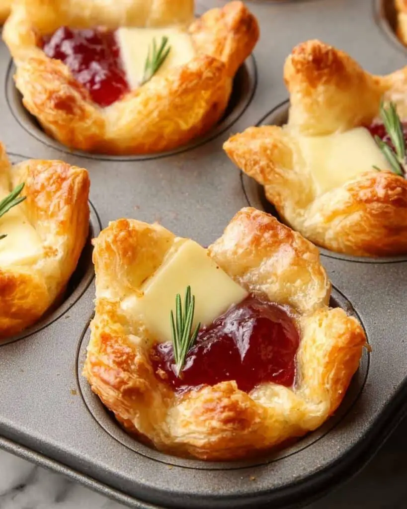 Cranberry Brie Bites Recipe