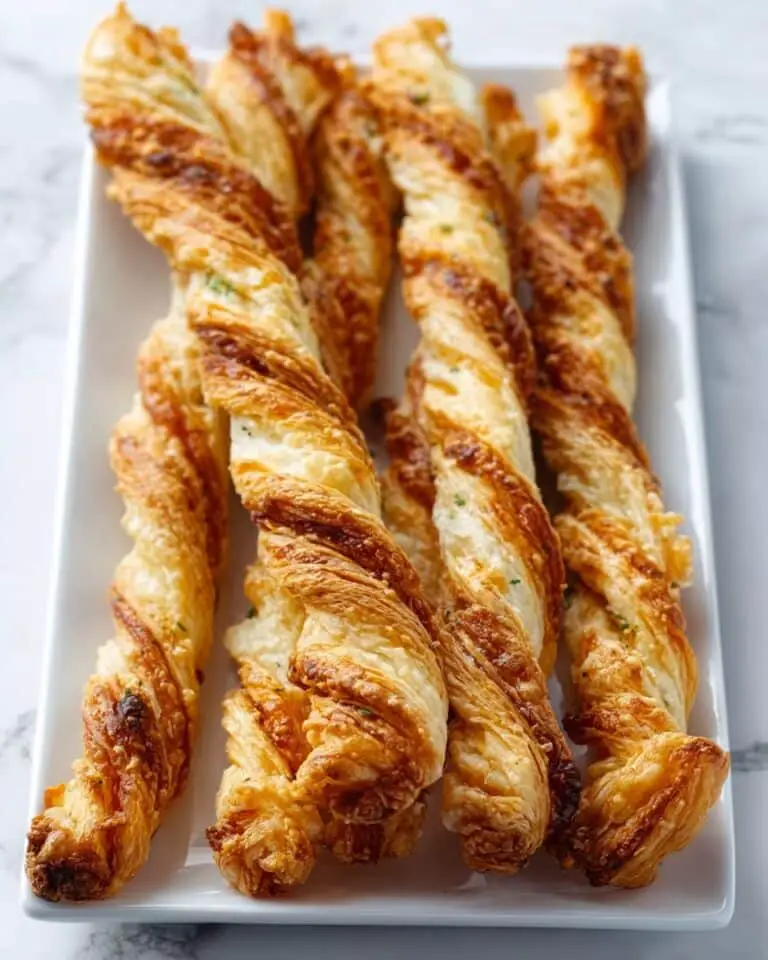 Easy Puff Pastry Cheese Straws Recipe