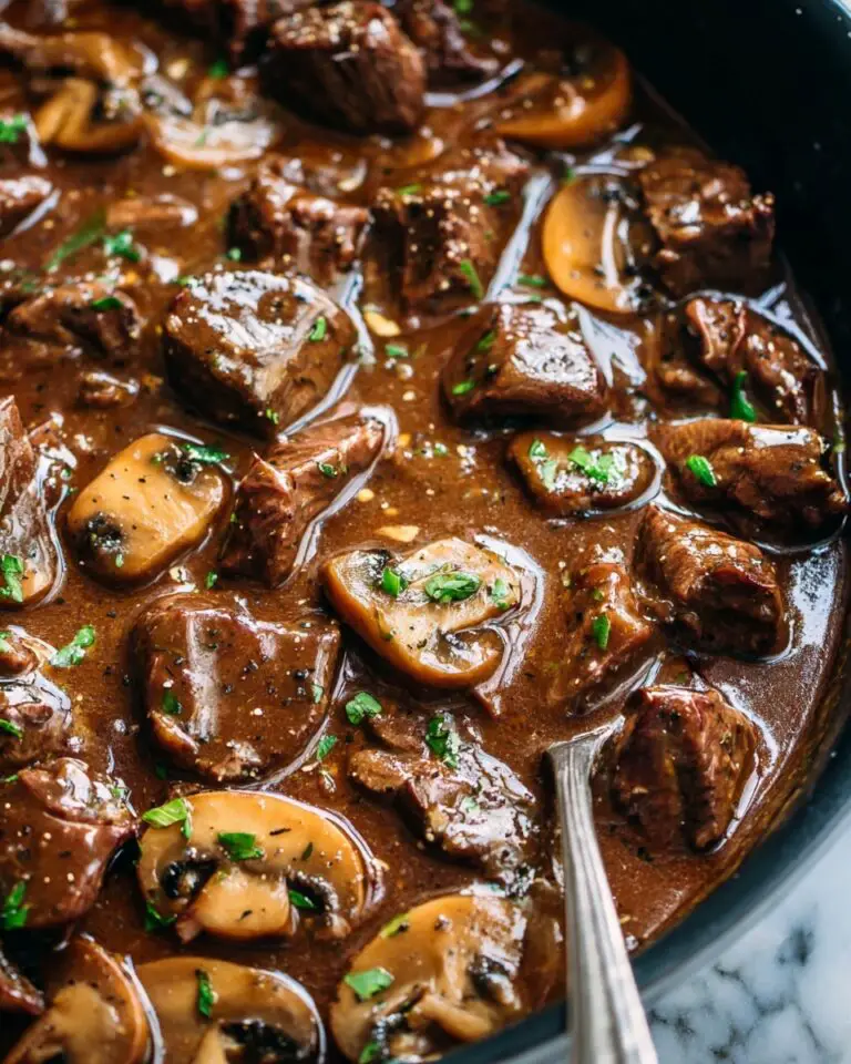 Slow Cooker Beef Tips and Vegetables Recipe