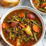 Easy Beef Vegetable Soup Recipe