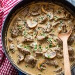 Creamy Beef and Mushroom Stroganoff Recipe