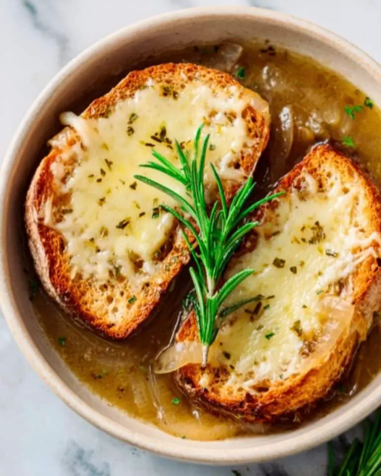 Easy Crockpot French Onion Soup Inspired by Pioneer Woman Recipe