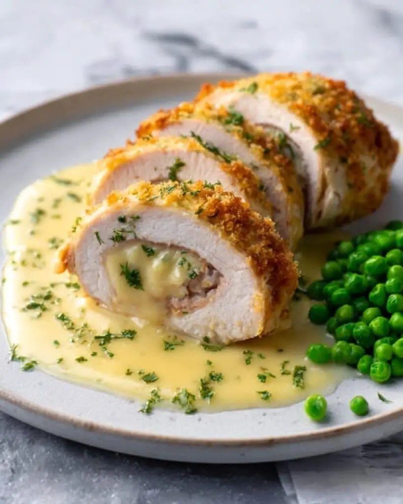 Easy Creamy Chicken Cordon Bleu Recipe