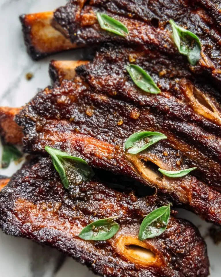 Air Fryer Crispy Short Ribs Recipe
