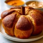 Easy Pumpkin-Shaped Bread Recipe