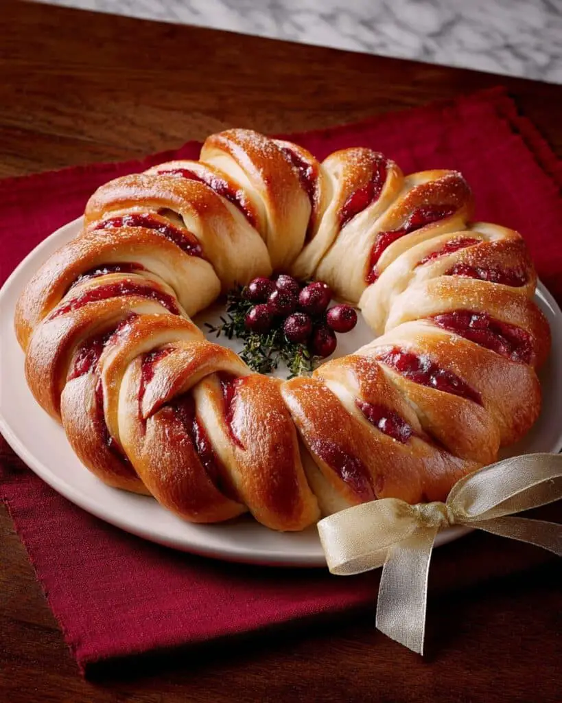 Savory Cranberry Bread with Cheese and Rosemary Recipe