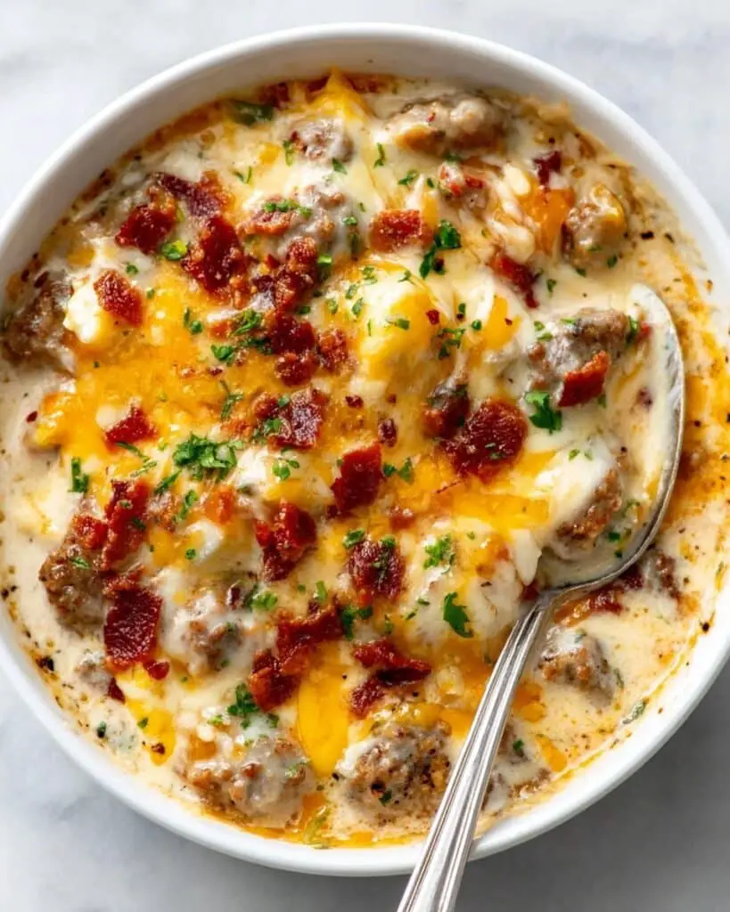 Cheeseburger Soup Recipe