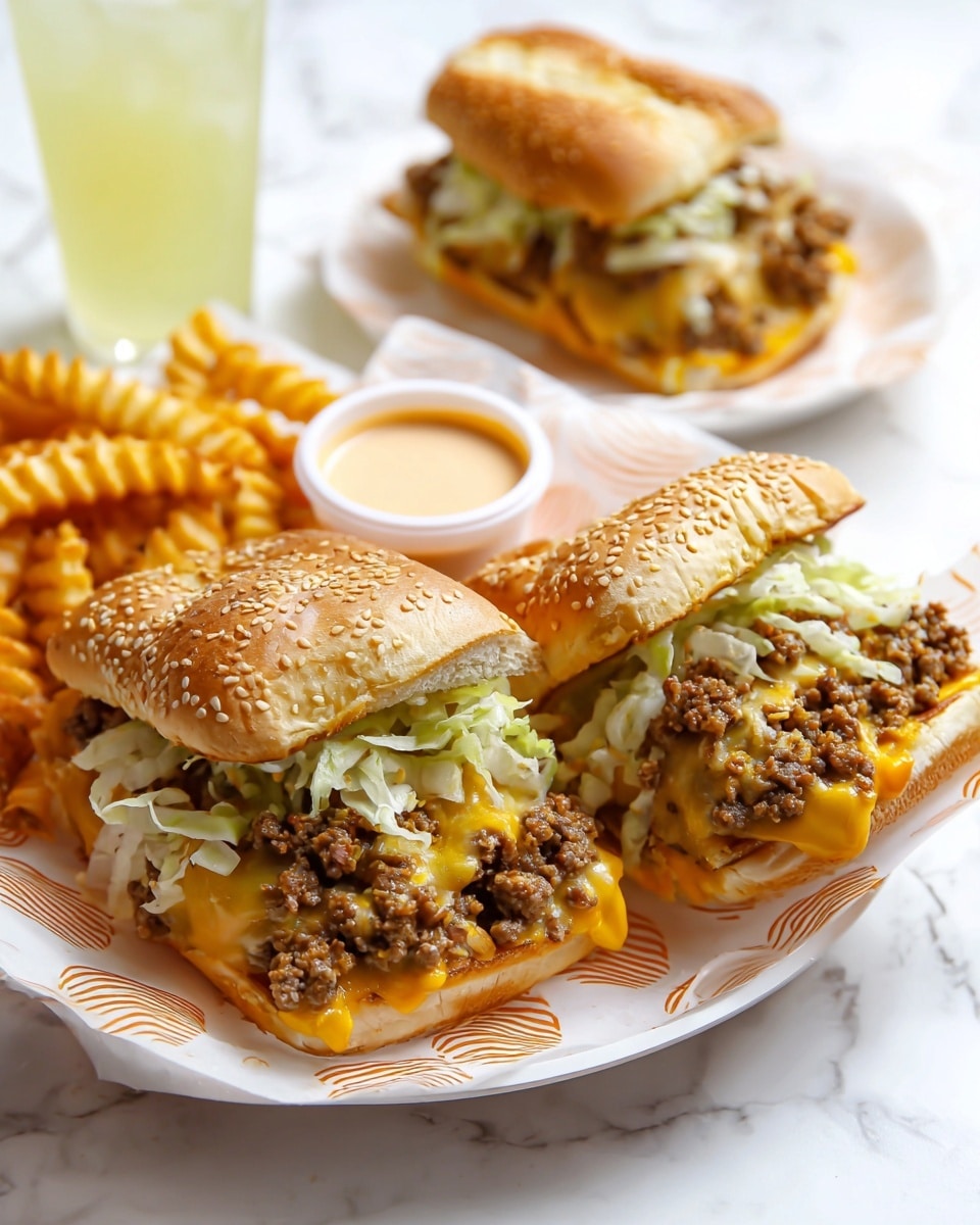 Baked Sesame Flatbread with Spiced Minced Meat Recipe
