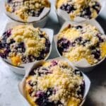 Barley Blueberry Lemon Muffins Recipe