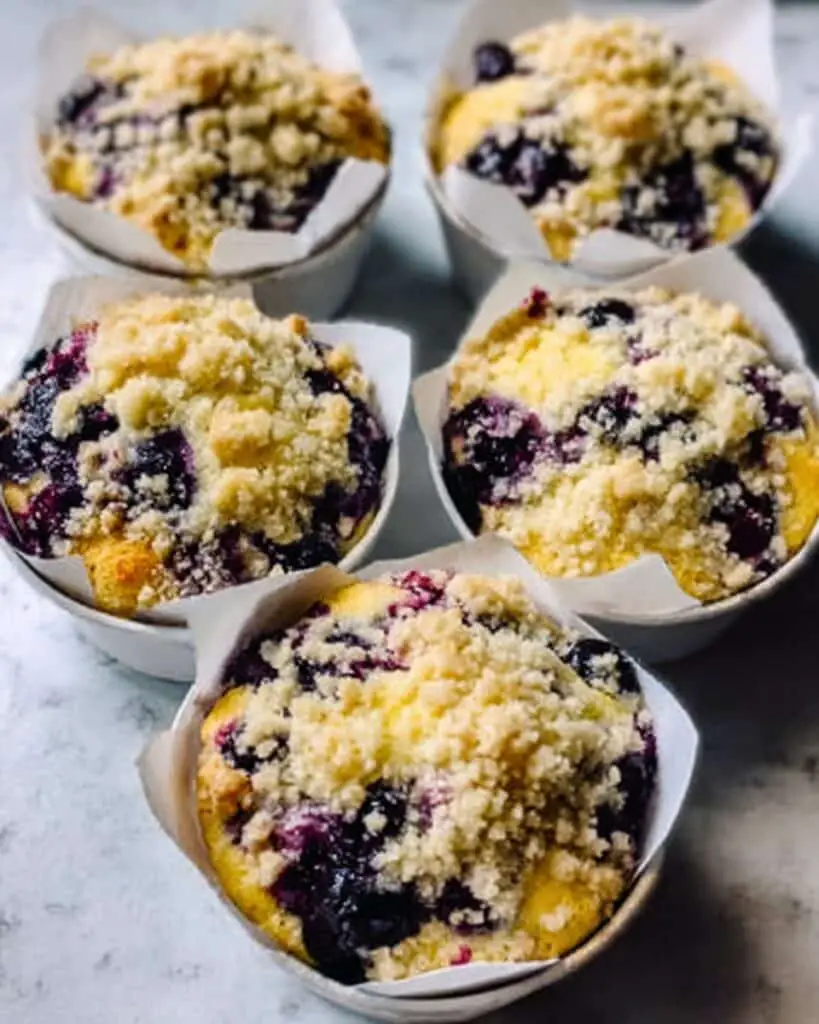 Barley Blueberry Lemon Muffins Recipe