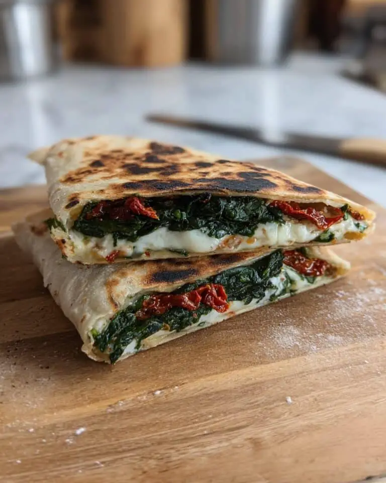 Barley, Spinach, and Feta Breakfast Wrap Recipe