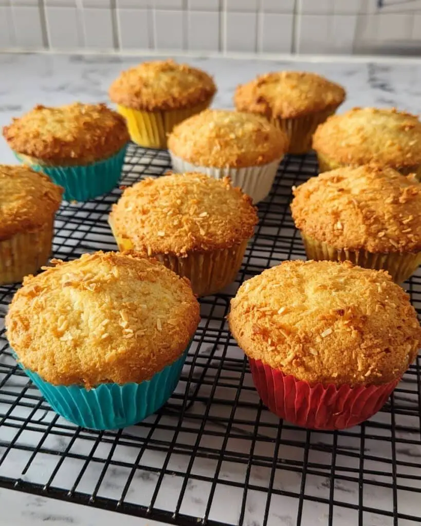 Tropical Pineapple Muffins with Coconut Recipe