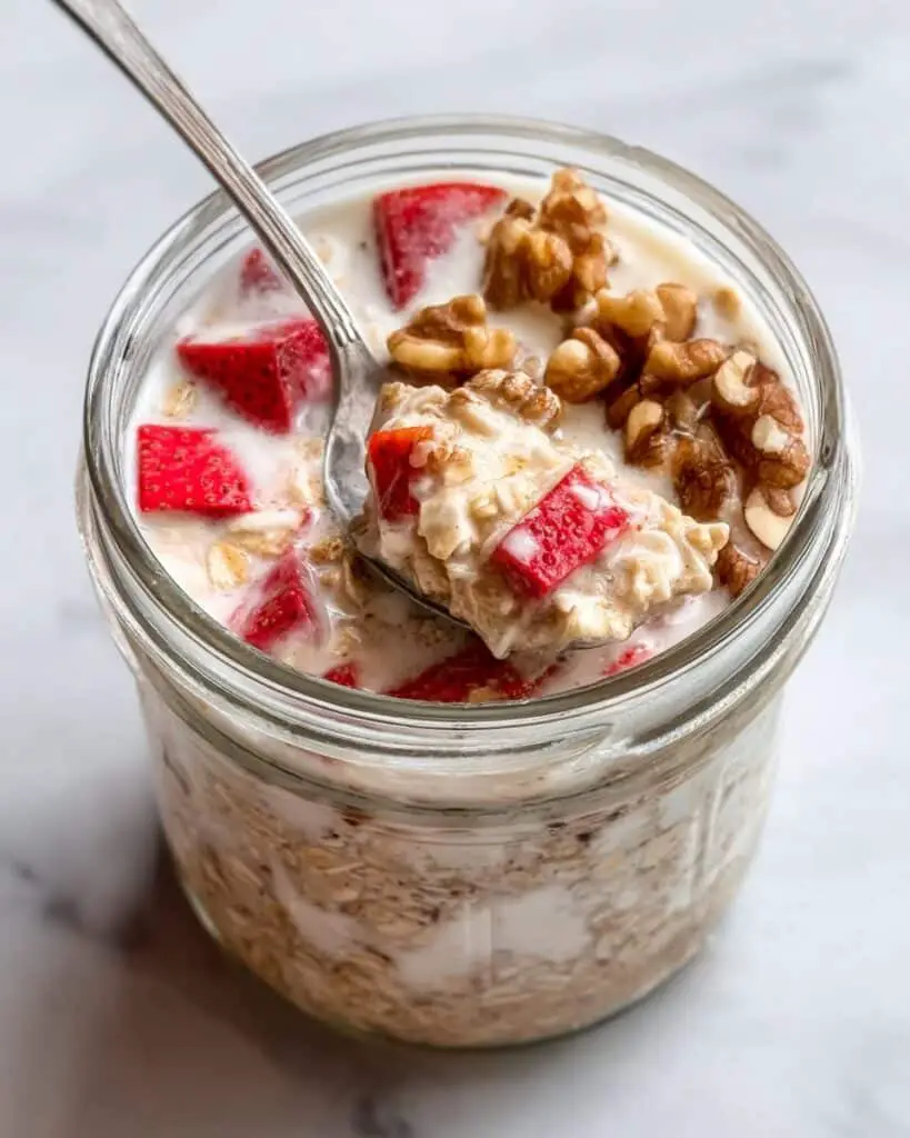 Cinnamon Apple Pie Overnight Oats Recipe