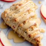 Apple Scones with Maple Glaze Recipe