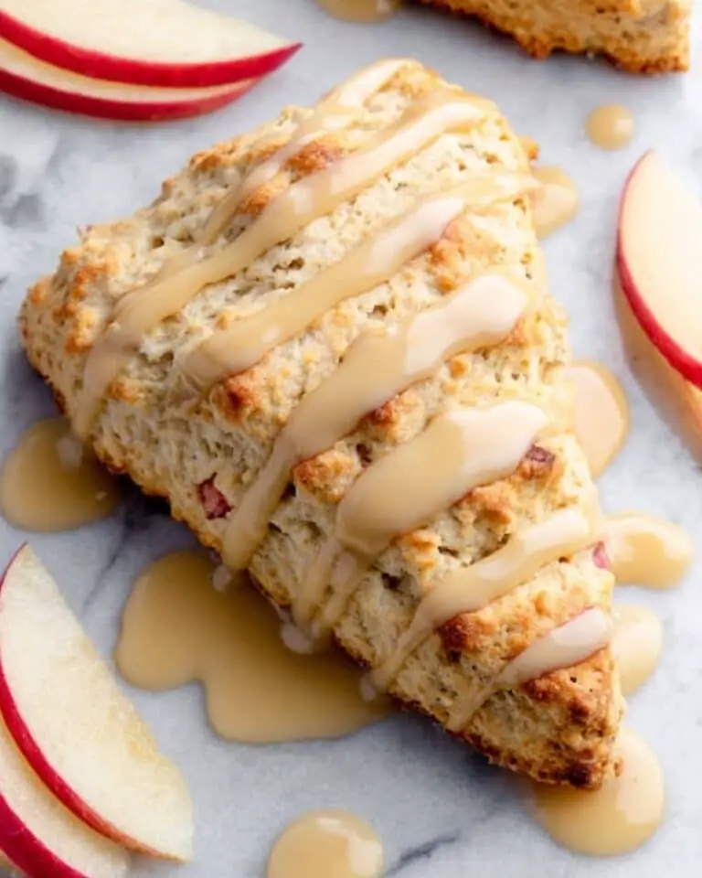 Apple Scones with Maple Glaze Recipe