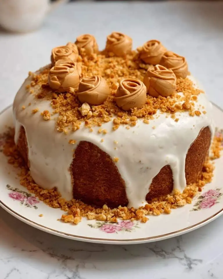Apple Coffee Cake with Vanilla Glaze Recipe