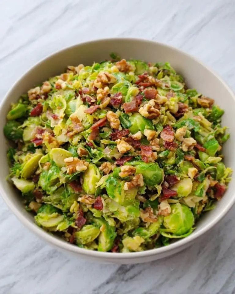 Crispy Brussels Sprout Salad Recipe