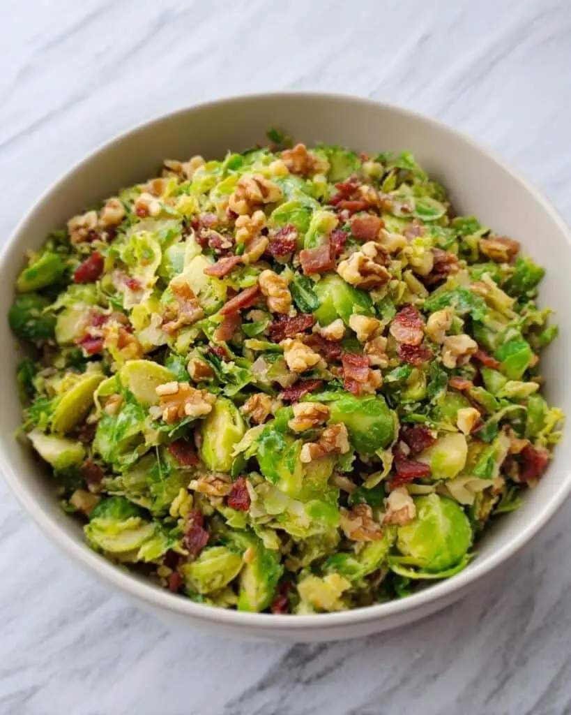 Crispy Brussels Sprout Salad Recipe