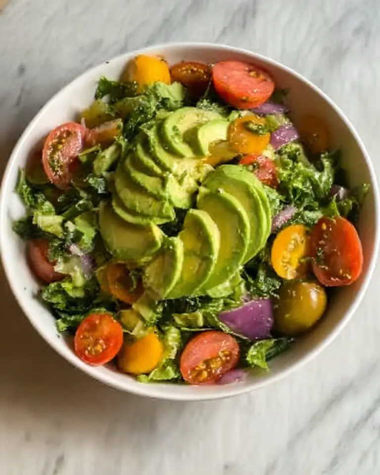 Citrus Kale Salad with Avocado Recipe