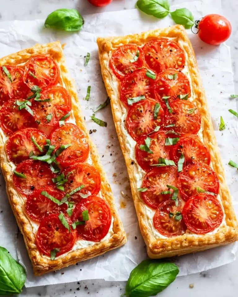 Puff Pastry Tomato Tart Recipe
