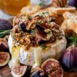 Baked Brie with Fig Jam Recipe