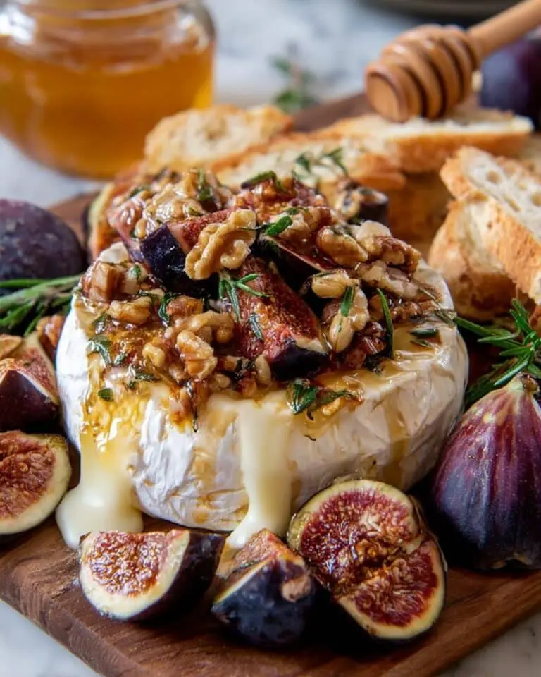 Baked Brie with Fig Jam Recipe