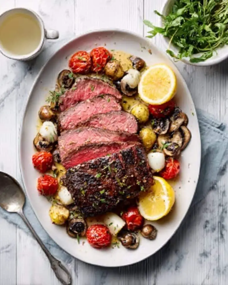 Air Fryer Roast Beef and Potatoes Recipe