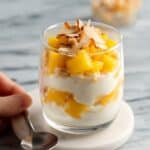 Barley Breakfast Parfait with Coconut and Pineapple Recipe