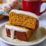 Pumpkin Bread with Cinnamon Glaze Recipe