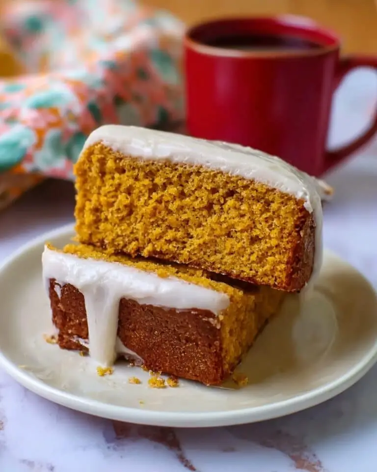 Pumpkin Bread with Cinnamon Glaze Recipe