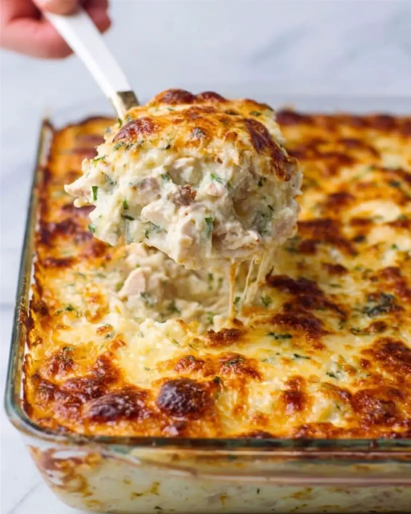 Cheesy Crack Chicken Casserole Recipe