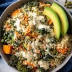 Warm Quinoa and Spinach Salad Recipe