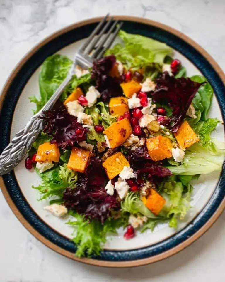 Pomegranate & Feta Winter Salad Recipe