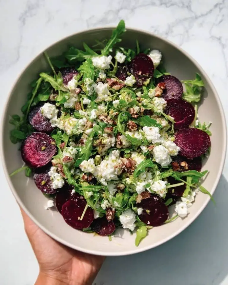 Roasted Beet and Goat Cheese Salad Recipe