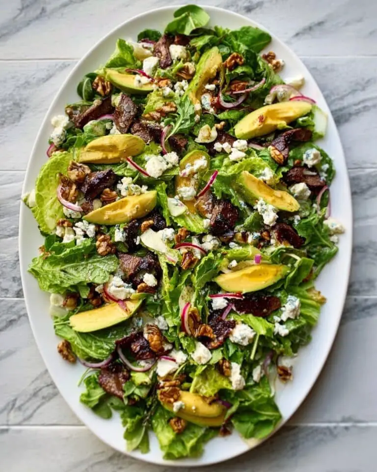Fresh Peach Salad with Port Wine Vinaigrette Recipe